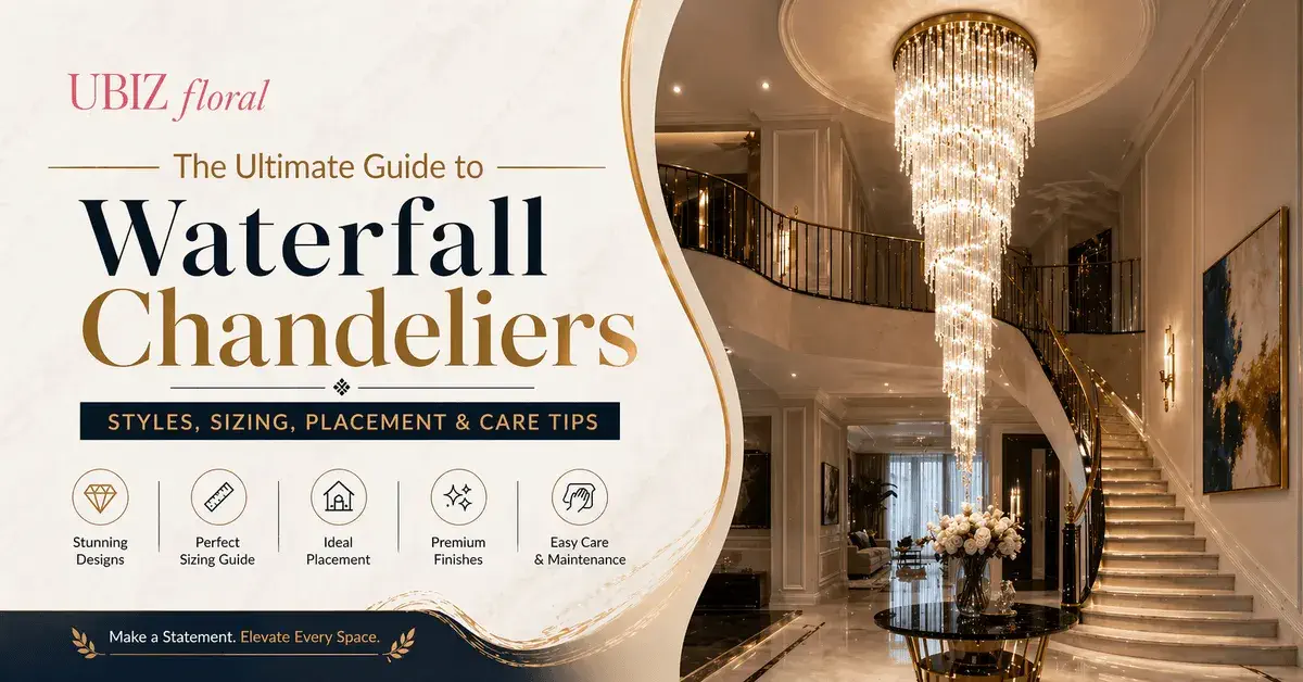 Best Waterfall Chandeliers Styles and Sizing in 2026