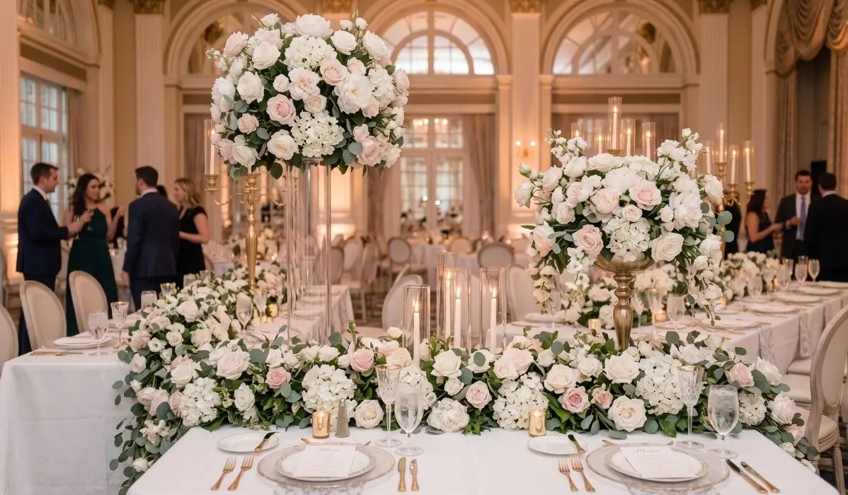 Floral Arrangements for Table Centerpieces in USA for Weddings